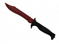 ★ Bowie Knife Crimson Web